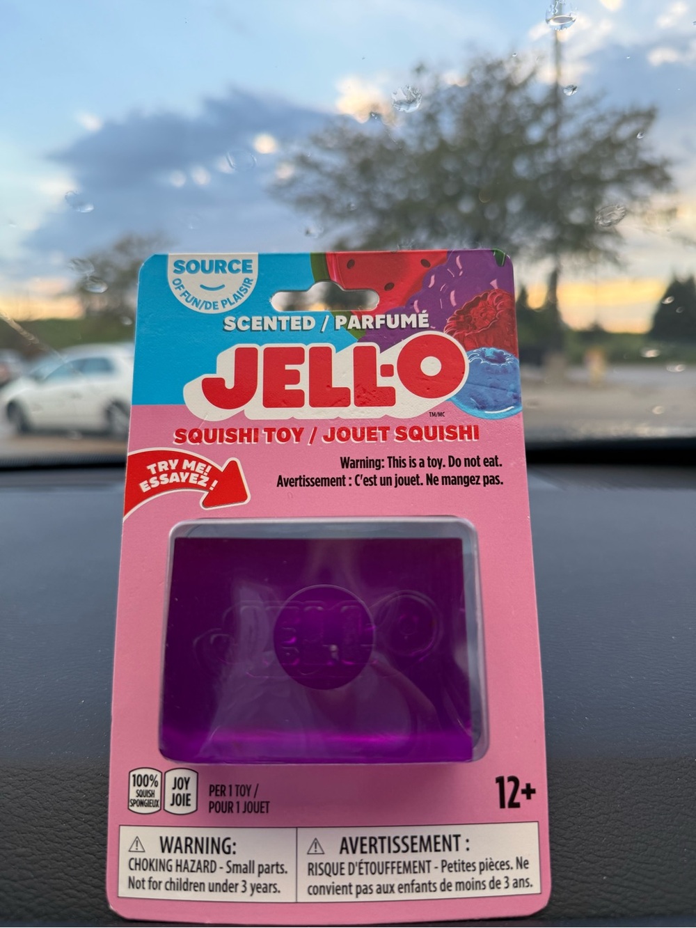 JELL-O Scented Squishy Toy - Purple